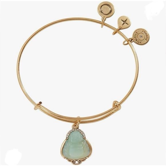 Alex & Ani Create Chain Clasp Bracelet With Slider Charms Expandable Bracelets - Picture 9 of 17